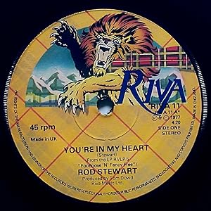 Image du vendeur pour You're In My Heart / You Really Got A Nerve [7" 45 rpm Single] mis en vente par Kayleighbug Books, IOBA