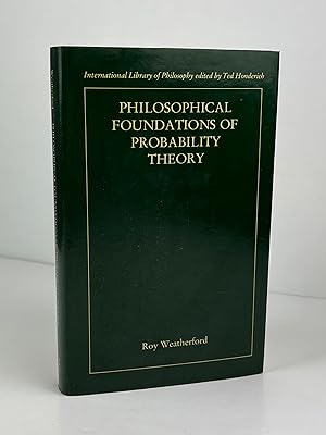 Immagine del venditore per Philosophical Foundations of Probability Theory venduto da Free Play Books