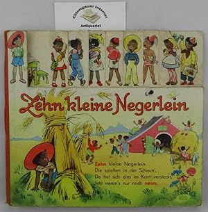 Zehn kleine Negerlein. Ein Bilderbuch. Mit Kürzel "ESD" für Elsa Schnell-Dittmann auf dem vordere...