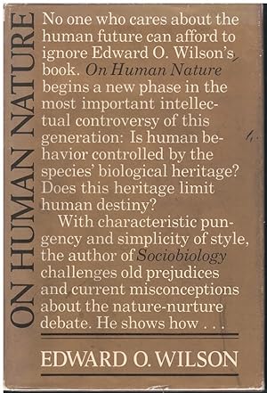 Seller image for ON HUMAN NATURE for sale by Books on the Boulevard