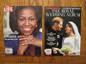 Famous Power Women Five (5) Piece Lot, including: Diana, Michelle Obama, and Meghan Markle (and P...
