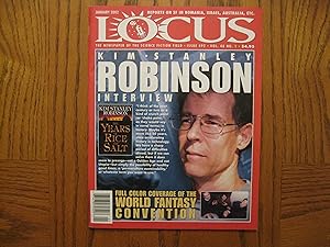 Locus Magazine - Issue 492 Vol. 48 No. 1 January 2002 Kim Stanley Robinson - The Newspaper of the...