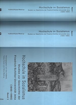 Immagine del venditore per Hochschule im Sozialismus ( 2 Bde. zs = komplett ) . Studien zur Geschichte der Friedrich-Schiller-Universitt Jena (1945-1990) u.(1945-1990). venduto da Fundus-Online GbR Borkert Schwarz Zerfa