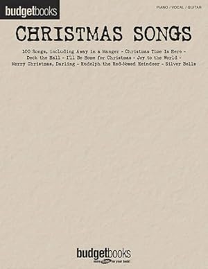 Immagine del venditore per Christmas Songs : Budget Books venduto da GreatBookPricesUK