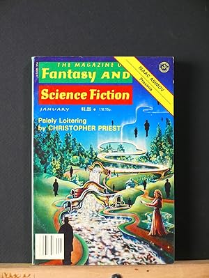 Image du vendeur pour Magazine of Fantasy and Science Fiction, January 1979 mis en vente par Tree Frog Fine Books and Graphic Arts