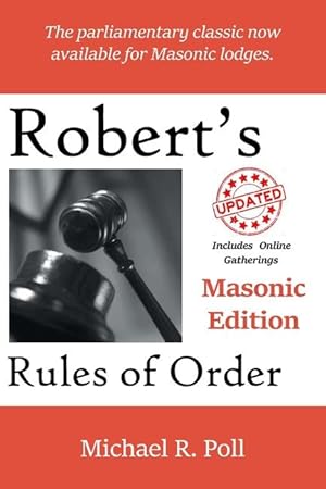 Bild des Verkufers fr Robert\ s Rules of Order: Masonic Edition zum Verkauf von moluna