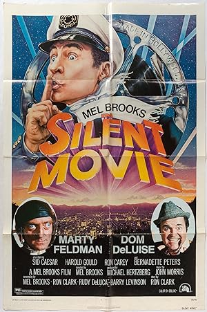 Bild des Verkufers fr [Movie Poster]: Mel Brooks in Silent Movie zum Verkauf von Between the Covers-Rare Books, Inc. ABAA
