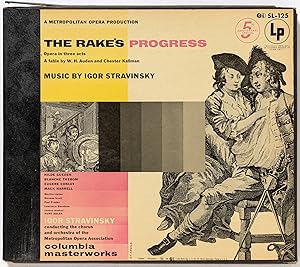 Bild des Verkufers fr [Vinyl Record]: The Rake's Progress (Boxed set of three records) zum Verkauf von Between the Covers-Rare Books, Inc. ABAA