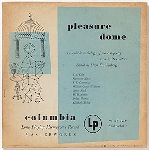 Bild des Verkufers fr [Vinyl Record]: Pleasure Dome: An Audible Anthology of Modern Poetry Read by Its Creators zum Verkauf von Between the Covers-Rare Books, Inc. ABAA