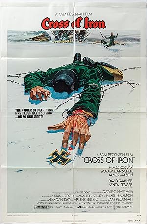 Bild des Verkufers fr [Movie Poster]: A Sam Peckinpah Film: Cross of Iron zum Verkauf von Between the Covers-Rare Books, Inc. ABAA
