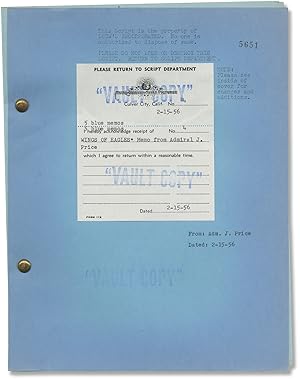 Immagine del venditore per The Wings of Eagles (Three original screenplays for the 1956 film) venduto da Royal Books, Inc., ABAA