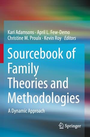 Bild des Verkufers fr Sourcebook of Family Theories and Methodologies : A Dynamic Approach zum Verkauf von AHA-BUCH GmbH