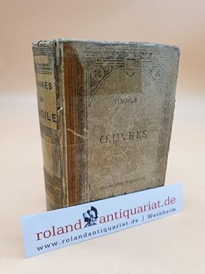 Imagen del vendedor de Oeuvres de Virgile. Texte Latin, publies avec une introduction biographique et littraire, des notes critiques et explicatives, des gravures, des cartes et un index par F. Plessis et P. Lejay. a la venta por Roland Antiquariat UG haftungsbeschrnkt