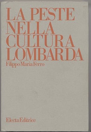 Seller image for La peste nella cultura lombarda for sale by Studio bibliografico Faita