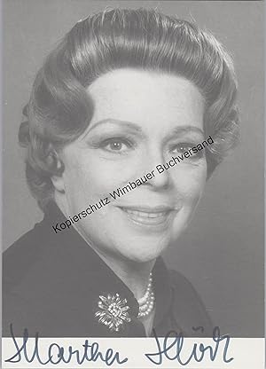 Bild des Verkufers fr Original Autogramm Martha Mdl (1912-2001) /// Autograph signiert signed signee zum Verkauf von Antiquariat im Kaiserviertel | Wimbauer Buchversand