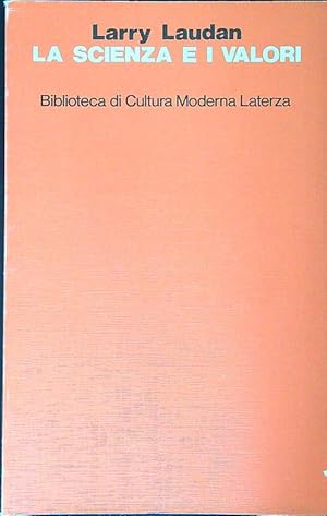 Imagen del vendedor de La scienza e i valori a la venta por Miliardi di Parole