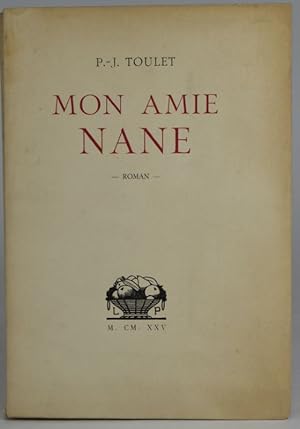 Bild des Verkufers fr Mon Amie Nane. dition orne de gravures sur bois originales de Carlgle. zum Verkauf von Librairie Ancienne Richard (SLAM-ILAB)