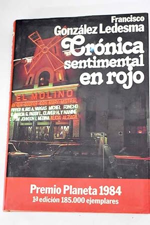 Imagen del vendedor de Crónica sentimental en rojo a la venta por Alcaná Libros