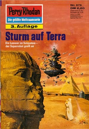 Imagen del vendedor de Sturm auf Terra Die Loower im Solsystem ? der Superrobot greift an a la venta por Schrmann und Kiewning GbR