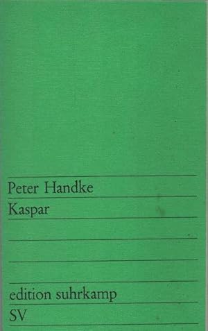 Kaspar. Edition Suhrkamp ; 322
