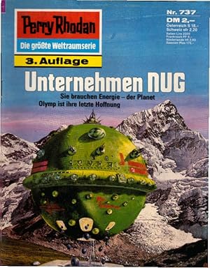 Imagen del vendedor de Unternehmen NUG Sie brauchen Energie ? der Planet Olymp ist ihre letzte Hoffnung a la venta por Schrmann und Kiewning GbR