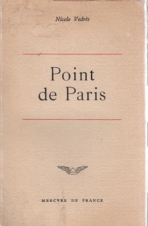 Seller image for Point de Paris for sale by Schrmann und Kiewning GbR