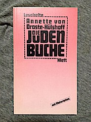 Bild des Verkufers fr Droste-Hlshoff, Annette von: Die Judenbuche. Leseheft. Lesehefte zum Verkauf von Schrmann und Kiewning GbR