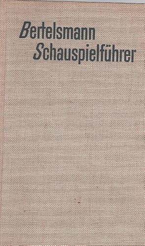 Bild des Verkufers fr Bertelsmann Schauspielfhrer : Von Aischylos bis Ionesco. Praktische Ratgeber zum Verkauf von Schrmann und Kiewning GbR