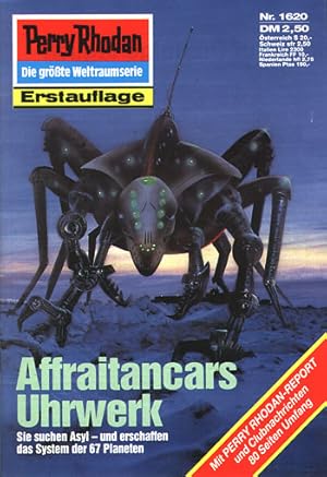 Imagen del vendedor de Affraitancars Uhrwerk Sie suchen Asyl ? und erschaffen das System der 67 Planeten a la venta por Schrmann und Kiewning GbR