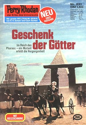 Seller image for Geschenk der Gtter Im Reich des Pharaos ? ein Mutant erlebt die Vergangenheit for sale by Schrmann und Kiewning GbR