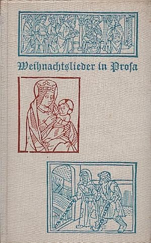 Bild des Verkufers fr Weihnachtslieder in Prosa / Jehan Le Povre Moyne. [Dt. von Adelgard Lezius. Mit Holzschnitten von Andreas Brylka u. Bildern aus franz. Frhdrucken] zum Verkauf von Schrmann und Kiewning GbR