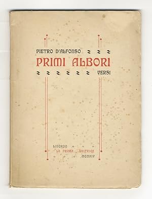 Primi albori. [Versi].