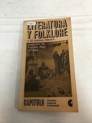 Immagine del venditore per Literatura y folklore, I El Folklore Literario 57 venduto da SoferBooks