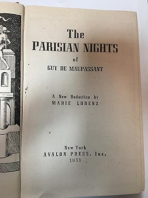 Seller image for The Parisian Nights of Guy De Maupassant for sale by SoferBooks