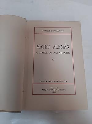 Imagen del vendedor de MATEO ALEMAN II a la venta por SoferBooks