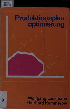 Imagen del vendedor de Produktionsplan- optimierung. 2., berarbeitete Auflage. a la venta por Antiquariat Bookfarm