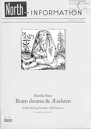 Image du vendeur pour Beam dreams & Aeselsten. Galleri Riis og Givskov, DK Horsens, 24. august/25. september 1983 mis en vente par Antiquariat Bookfarm