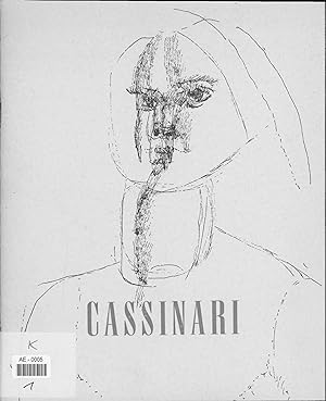 Imagen del vendedor de Cassinari. Kunstverein Darmstadt E. V. Kunsthalle 19. November 1960 bis 8. Januar 1961 a la venta por Antiquariat Bookfarm
