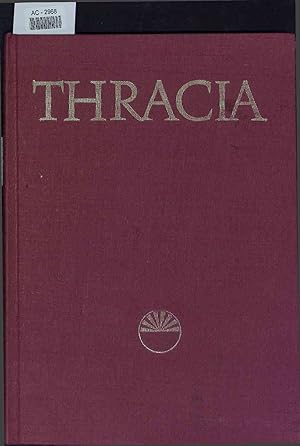 Thracia. 9. Academia Litterarum Bulgarica