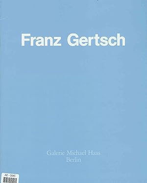 Seller image for Franz Gertsch. Farbholzschnitte 1986 bis 1988. 10. Dezember 1988 bis 28. Januar 1989 for sale by Antiquariat Bookfarm
