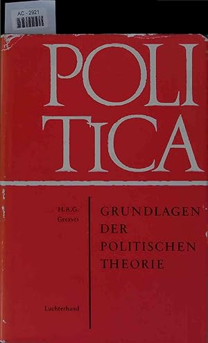 Grundlagen Der Politischen Theorie.