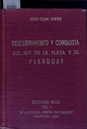 Immagine del venditore per Descubrimiento y Conquista del Rio de la Plata y el Paraguay. Vol. I venduto da Antiquariat Bookfarm