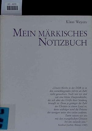 Seller image for Mein mrkisches Notizbuch. AC-4205 for sale by Antiquariat Bookfarm