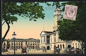 Ansichtskarte Singapore, Victoria Memorial Hall