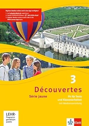 Image du vendeur pour Découvertes 3. Série jaune: Fit für Tests und Klassenarbeiten. Arbeitsheft mit Lösungen und Mediensammlung 3. Lernjahr mis en vente par WeBuyBooks