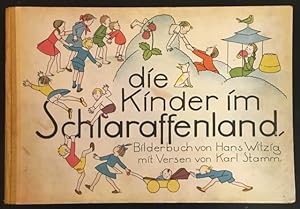 Seller image for Die Kinder im Schlaraffenland: Bilderbuch. for sale by Antiquariat Im Seefeld / Ernst Jetzer