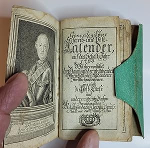 Genealogischer Schreib- und Post-Calender, auf das Schalt-Jahr 1764. Welcher vorstellet die Genea...