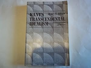 Seller image for Kant's Transcendental Idealism: An Interpretation and Defense for sale by Carmarthenshire Rare Books