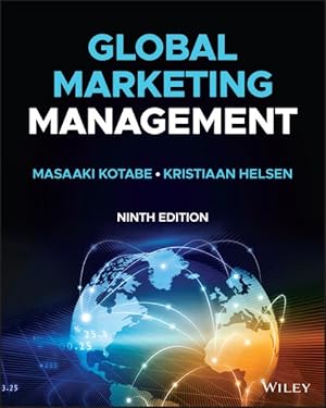 Imagen del vendedor de Global Marketing Management a la venta por GreatBookPrices