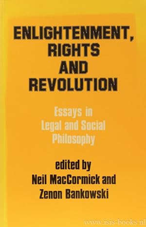 Seller image for Enlightenment, rights and revolution. Essays in legal and social philosophy. for sale by Antiquariaat Isis